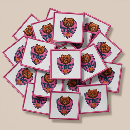 Dos velcro patch brodé PPATCH