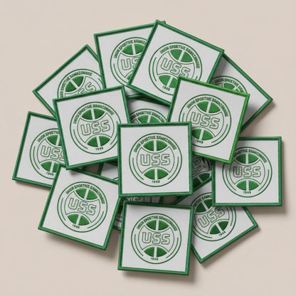 Dos velcro patch brodé PPATCH