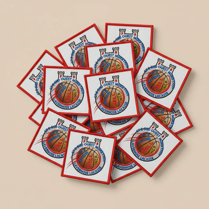 Collection patchs brodés Basketball