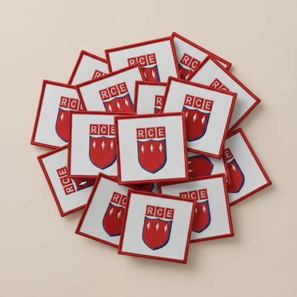 Dos velcro patch brodé PPATCH