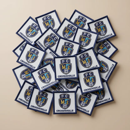 Collection patchs brodés Football