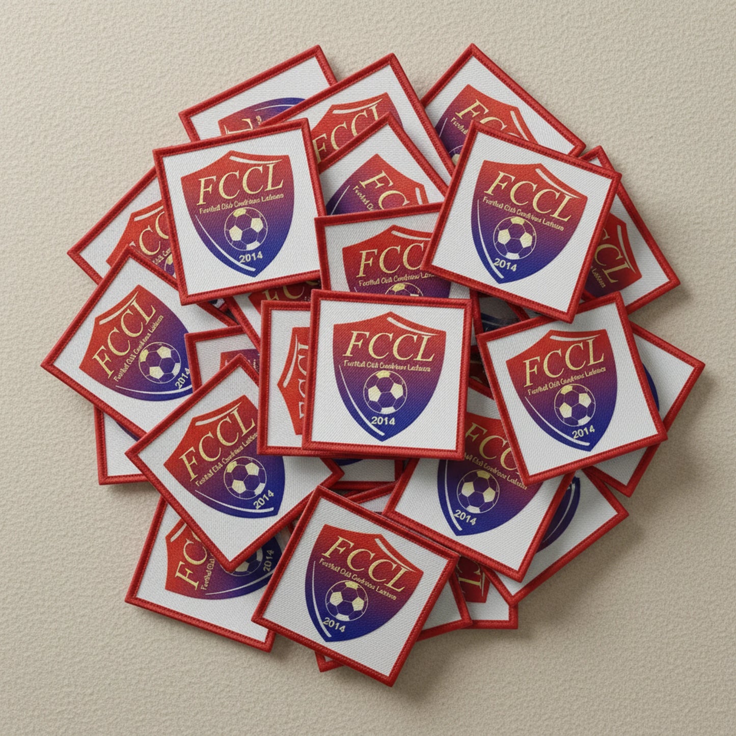 Dos velcro patch brodé PPATCH