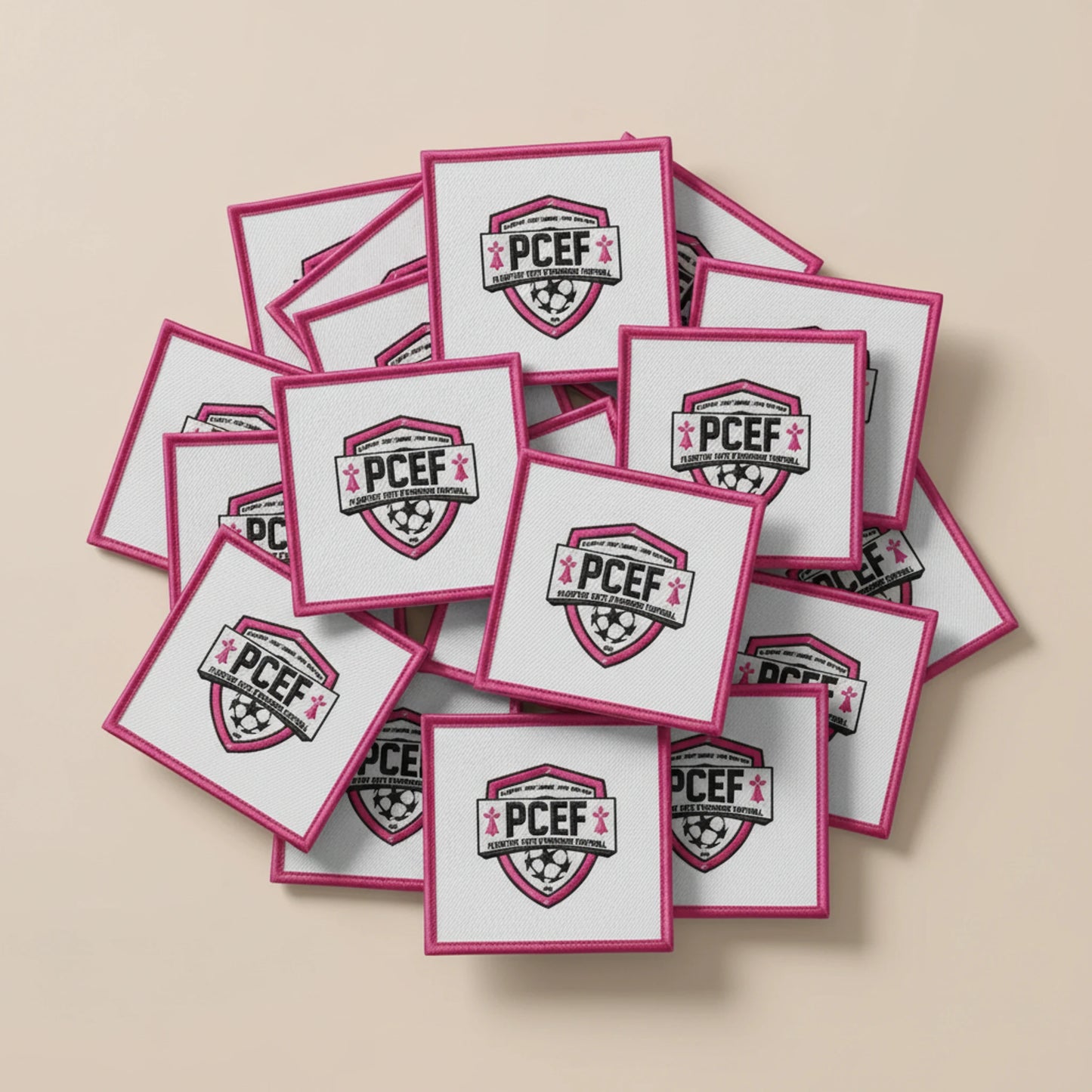 Dos velcro patch brodé PPATCH