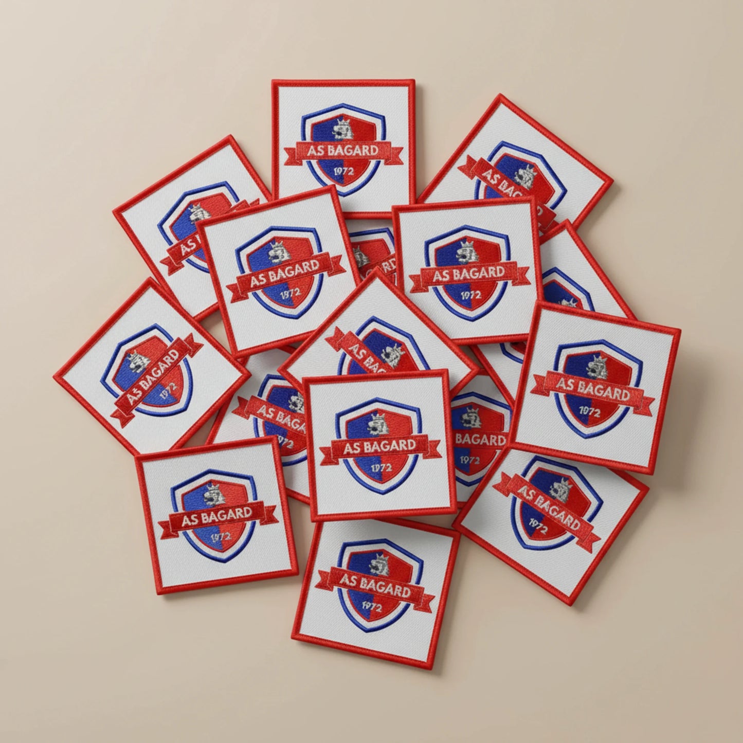 Collection patchs brodés Football