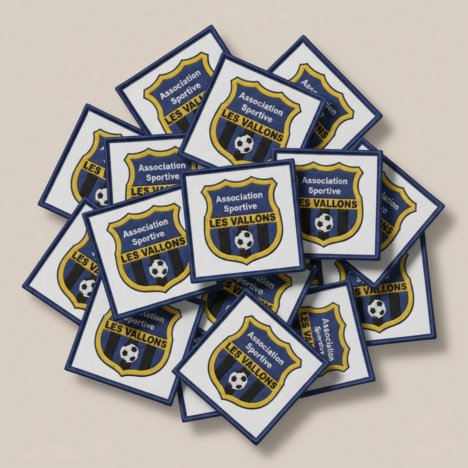 Dos velcro patch brodé PPATCH