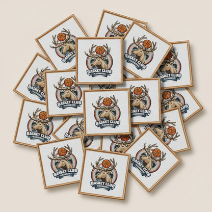 Dos velcro patch brodé PPATCH
