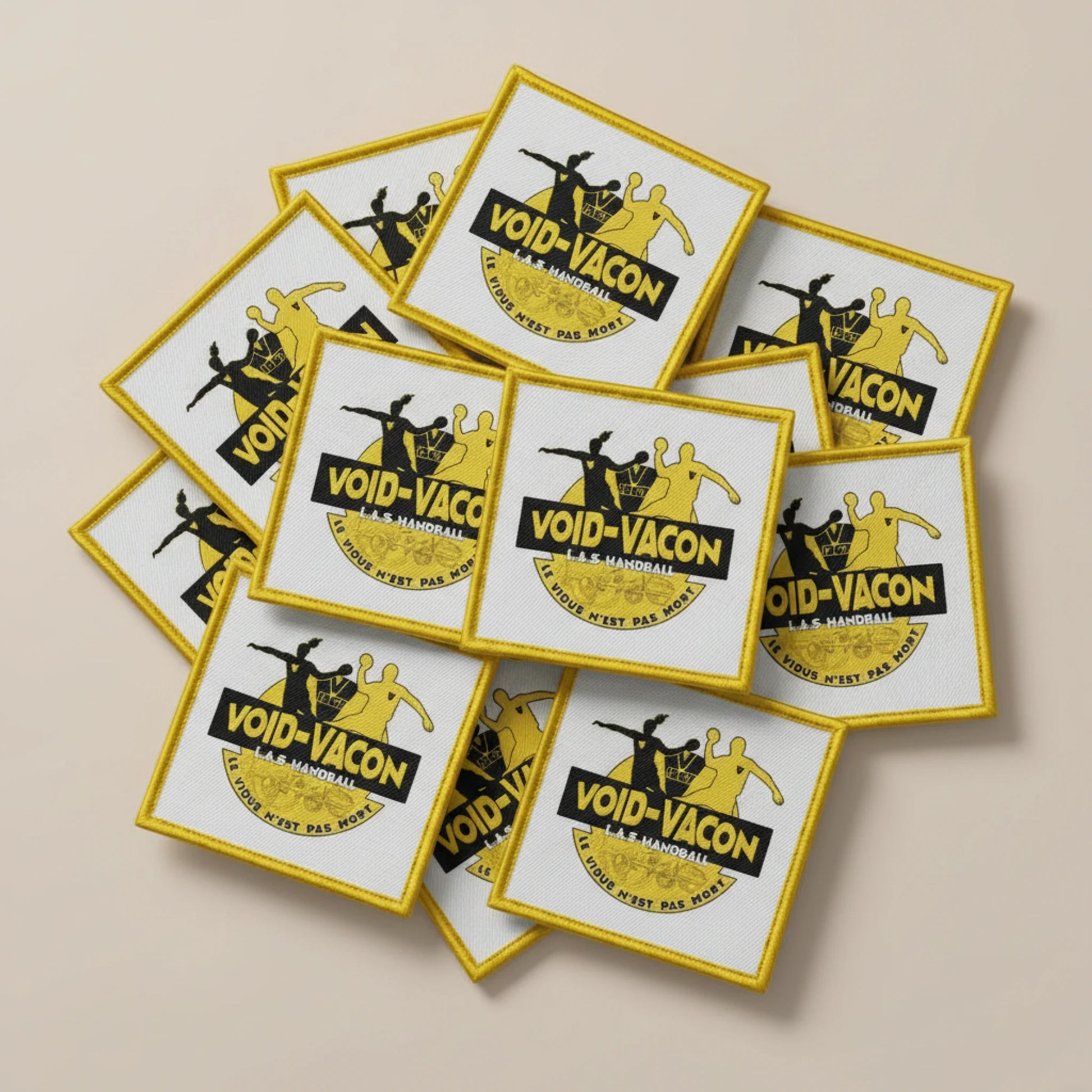 Dos velcro patch brodé PPATCH
