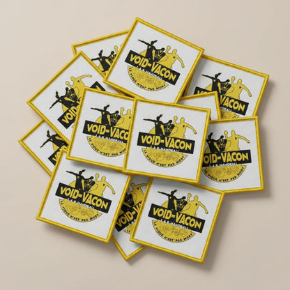 Dos velcro patch brodé PPATCH