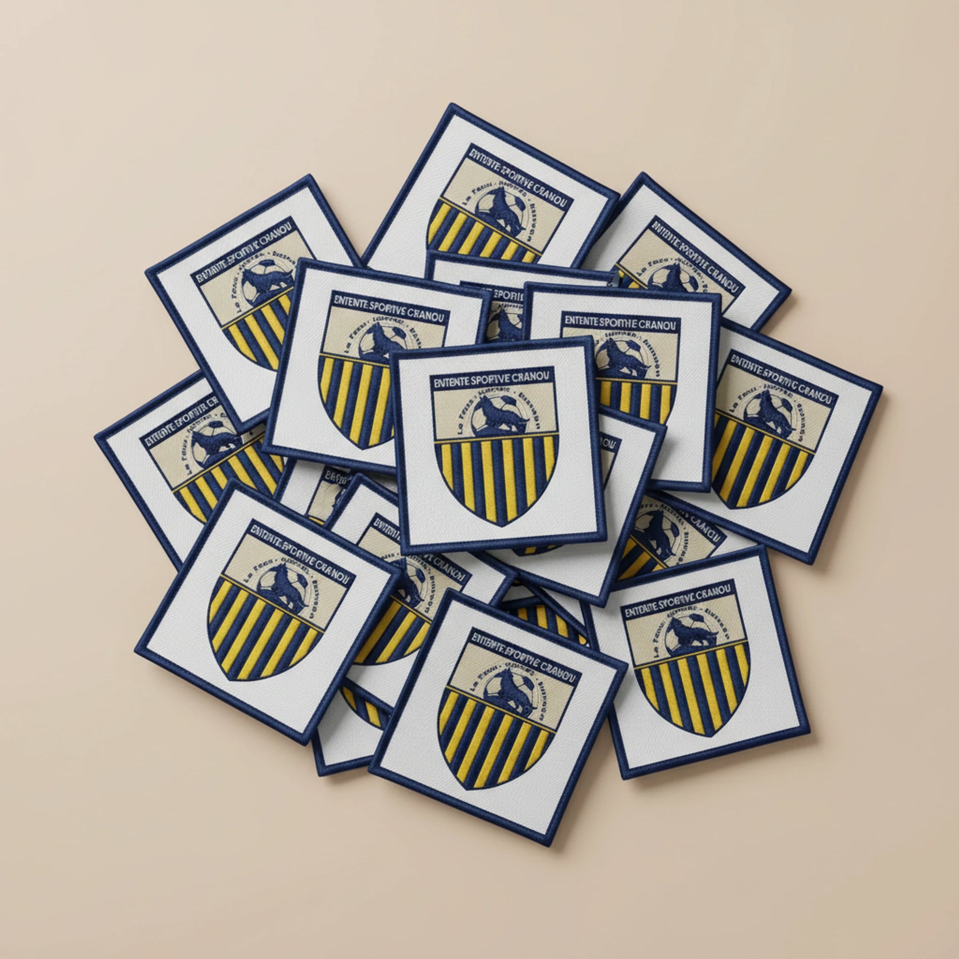 Dos velcro patch brodé PPATCH