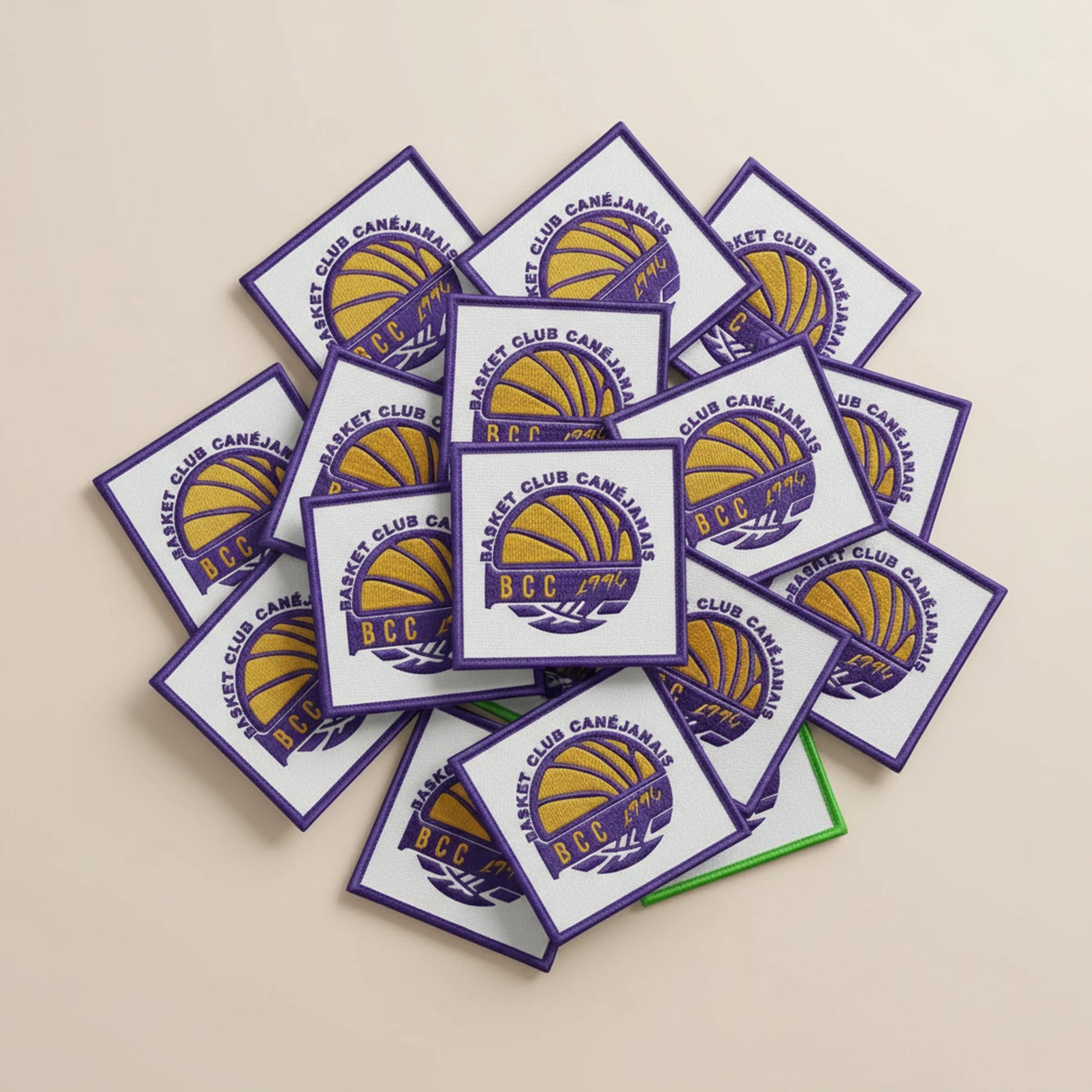 Collection patchs brodés Basketball