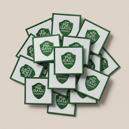 Dos velcro patch brodé PPATCH