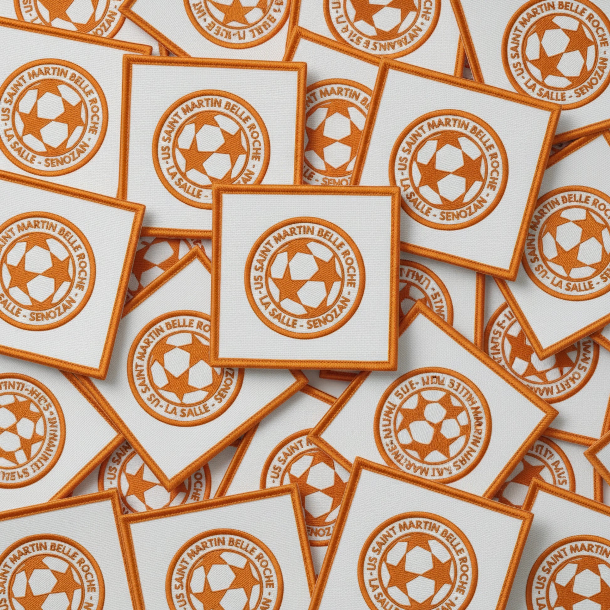 Dos velcro patch brodé PPATCH