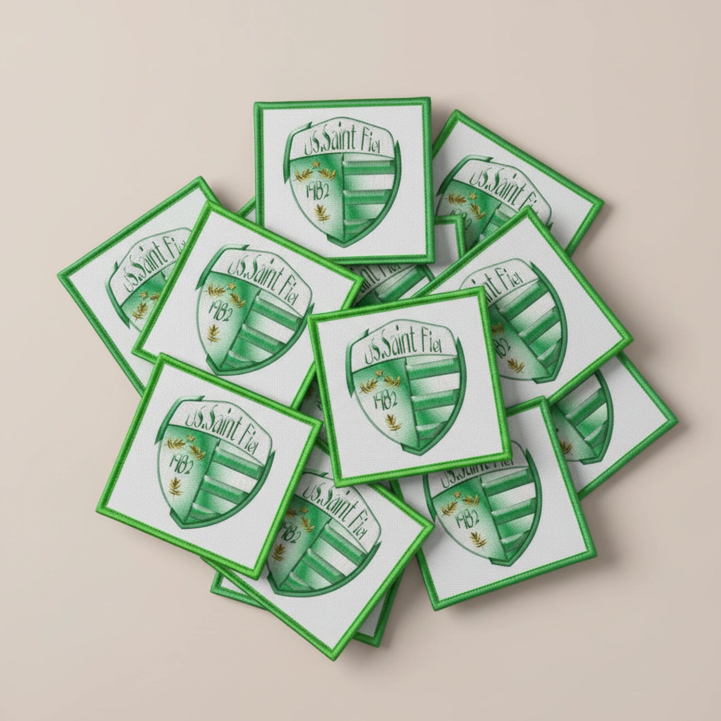 Dos velcro patch brodé PPATCH