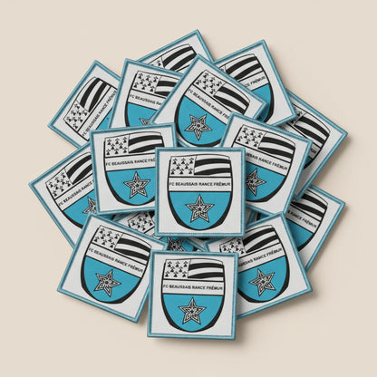 Dos velcro patch brodé PPATCH
