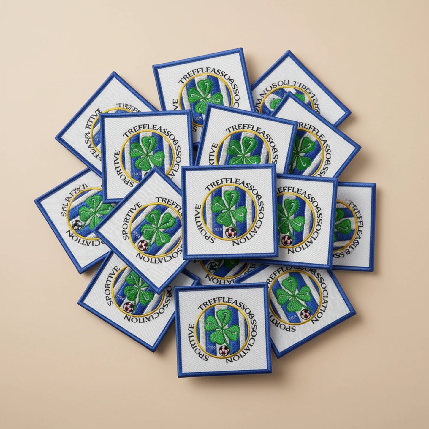 Dos velcro patch brodé PPATCH