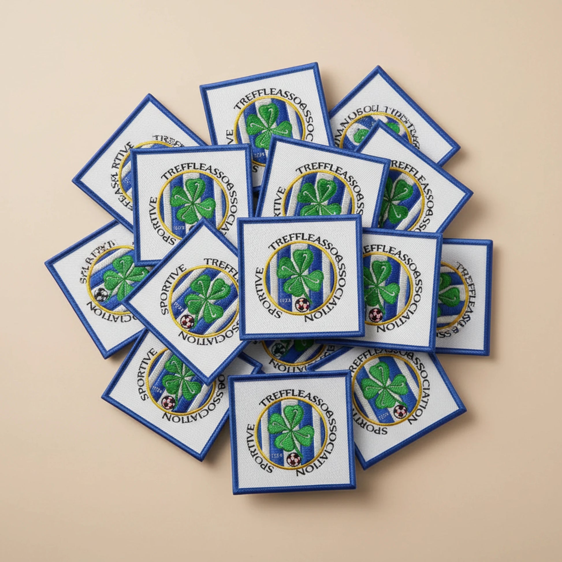 Dos velcro patch brodé PPATCH