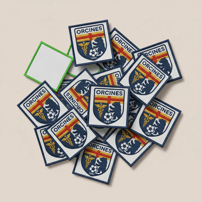 Collection patchs brodés Football