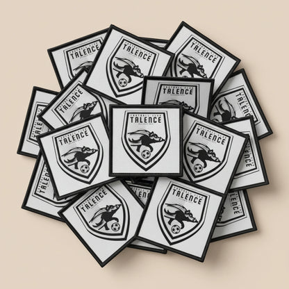 Dos velcro patch brodé PPATCH
