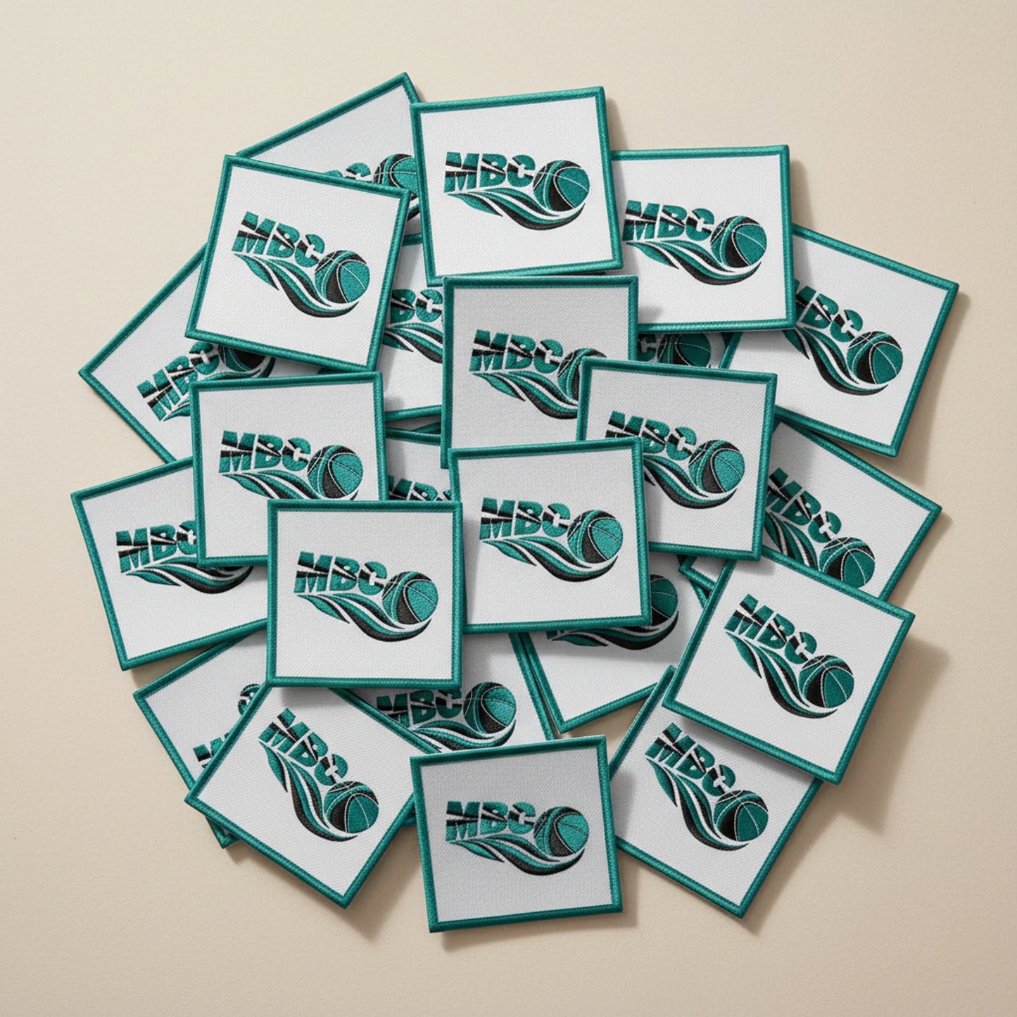 Dos velcro patch brodé PPATCH