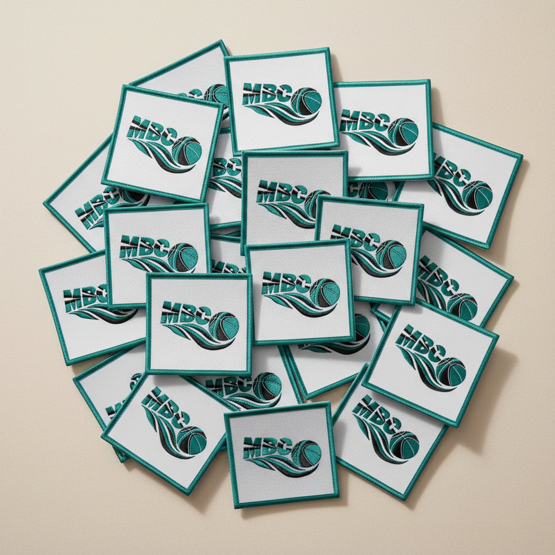 Dos velcro patch brodé PPATCH