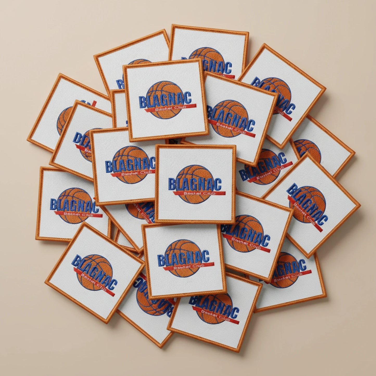 Collection patchs brodés Basketball