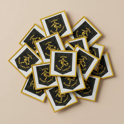 Dos velcro patch brodé PPATCH
