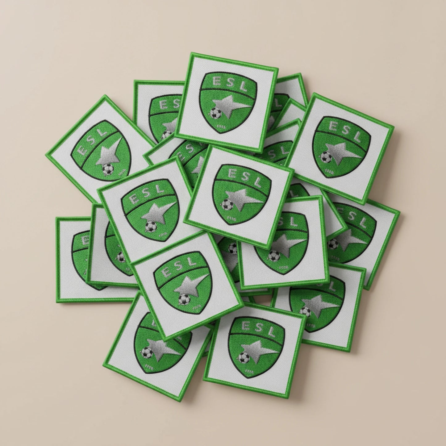 Dos velcro patch brodé PPATCH