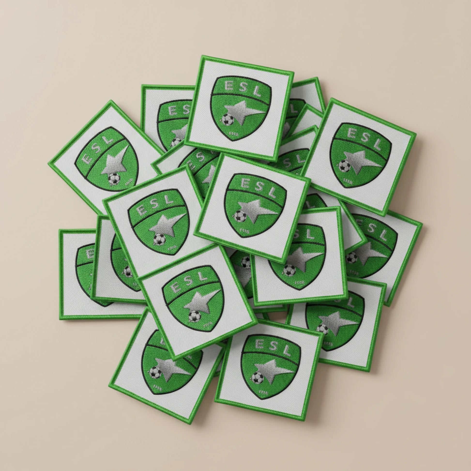 Dos velcro patch brodé PPATCH