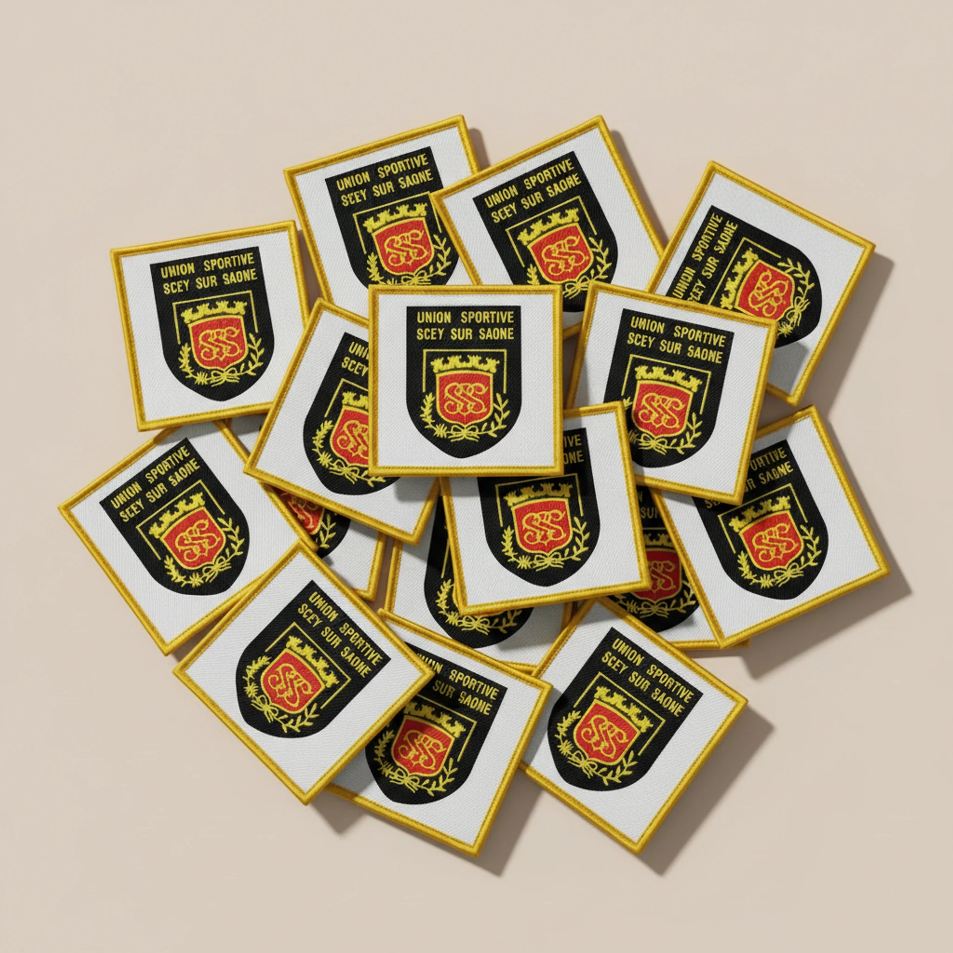Dos velcro patch brodé PPATCH