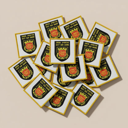 Dos velcro patch brodé PPATCH