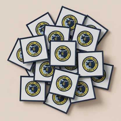 Dos velcro patch brodé PPATCH