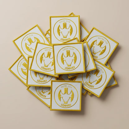 Dos velcro patch brodé PPATCH