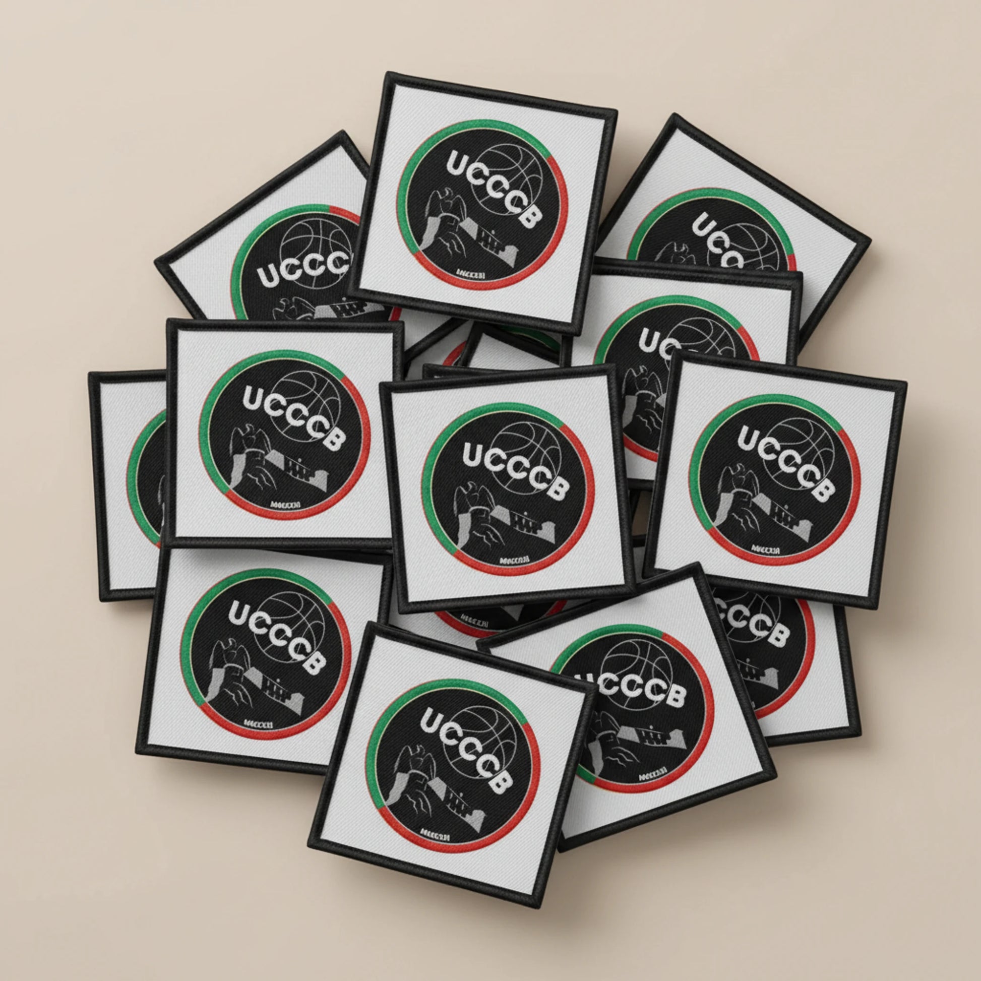 Dos velcro patch brodé PPATCH