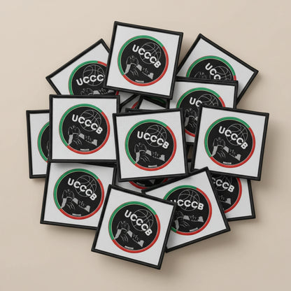 Dos velcro patch brodé PPATCH