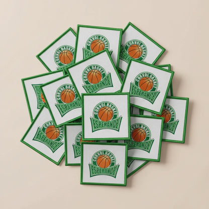 Dos velcro patch brodé PPATCH