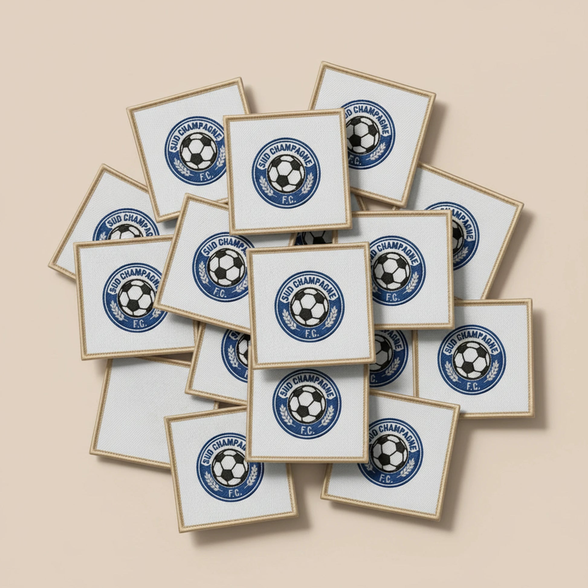 Dos velcro patch brodé PPATCH