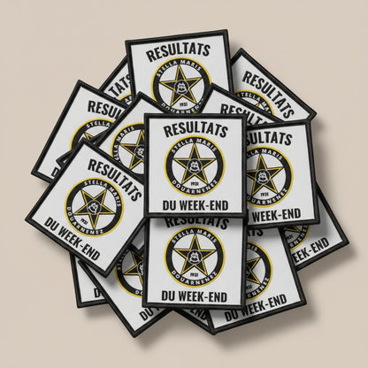 Dos velcro patch brodé PPATCH