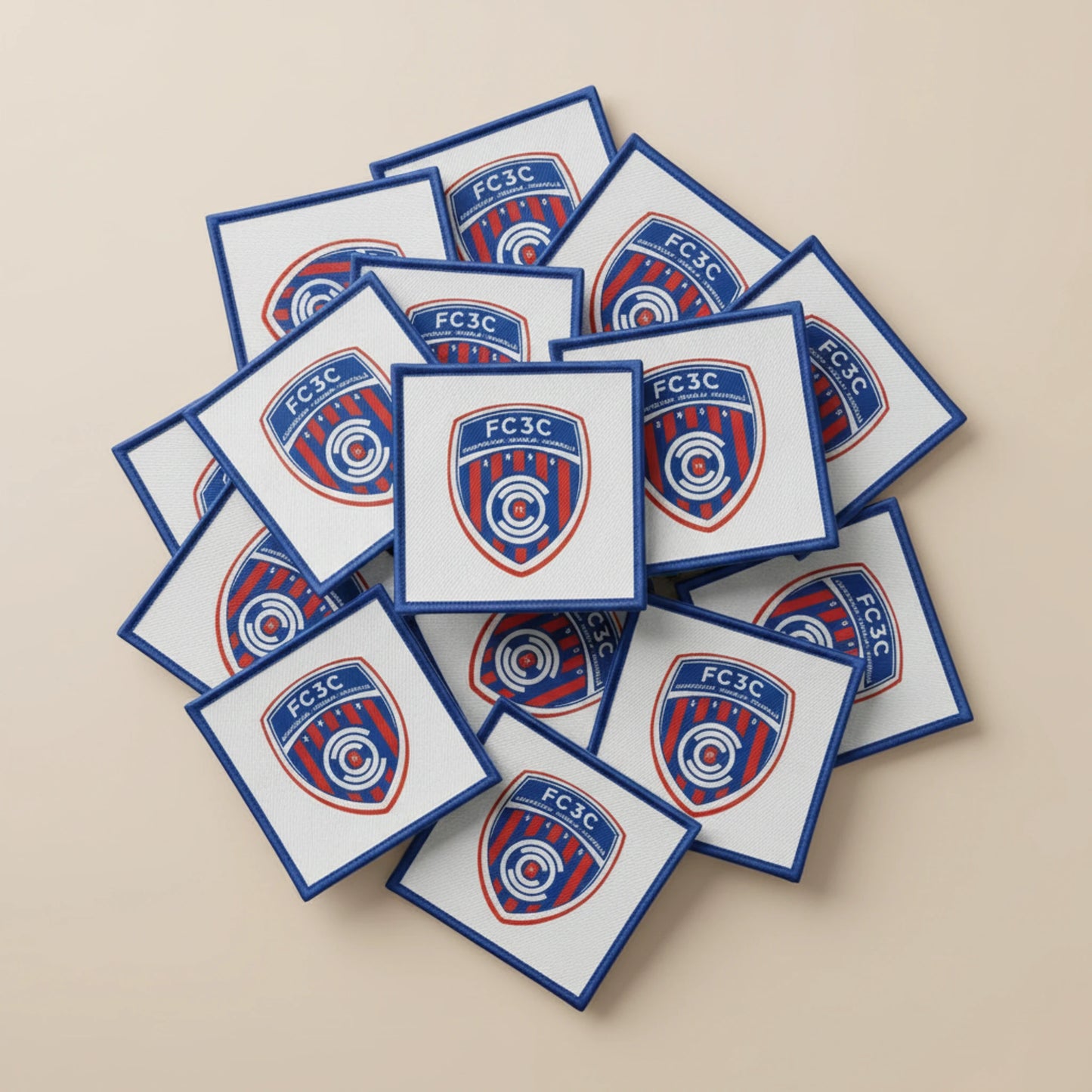 Dos velcro patch brodé PPATCH