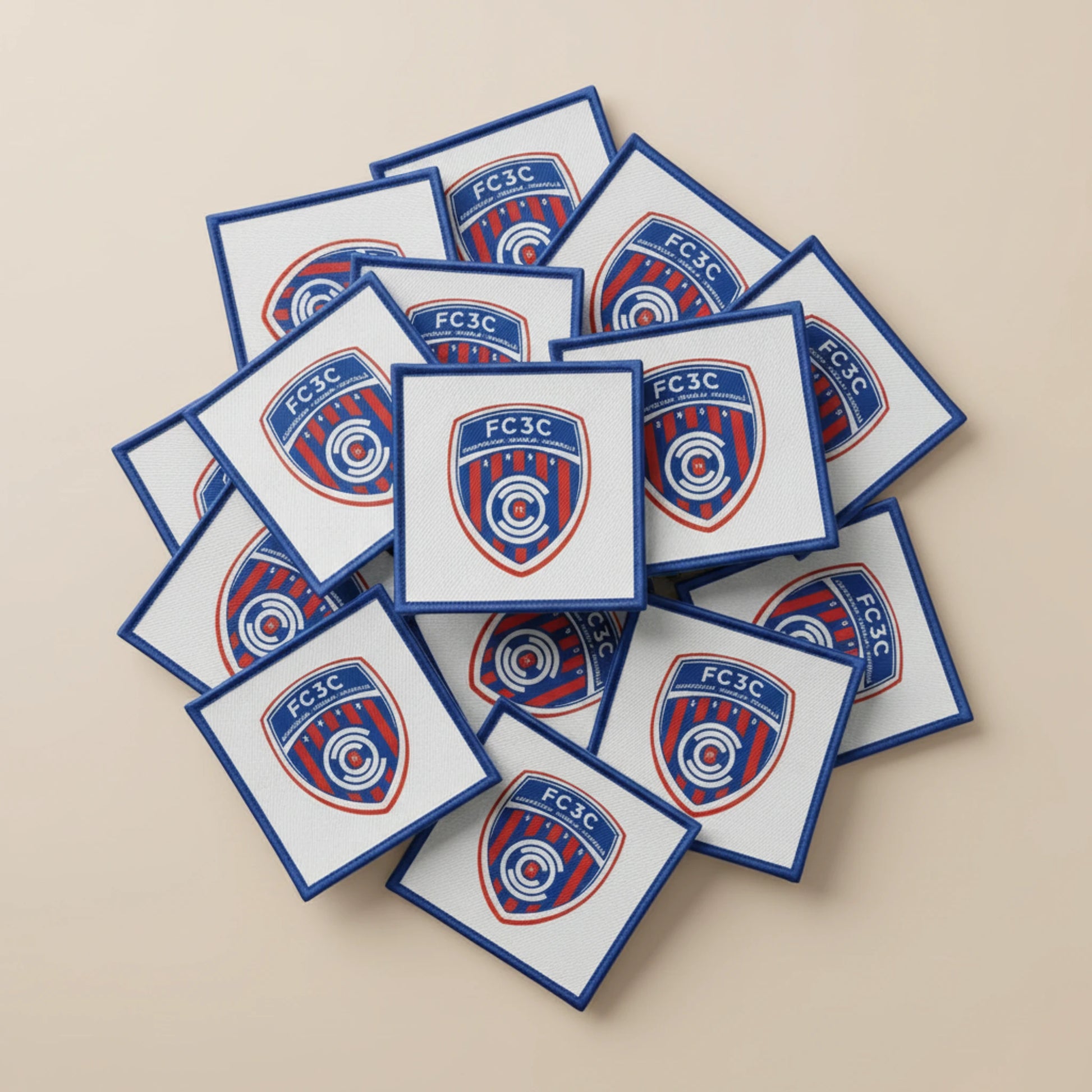 Dos velcro patch brodé PPATCH
