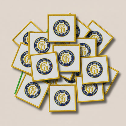 Dos velcro patch brodé PPATCH