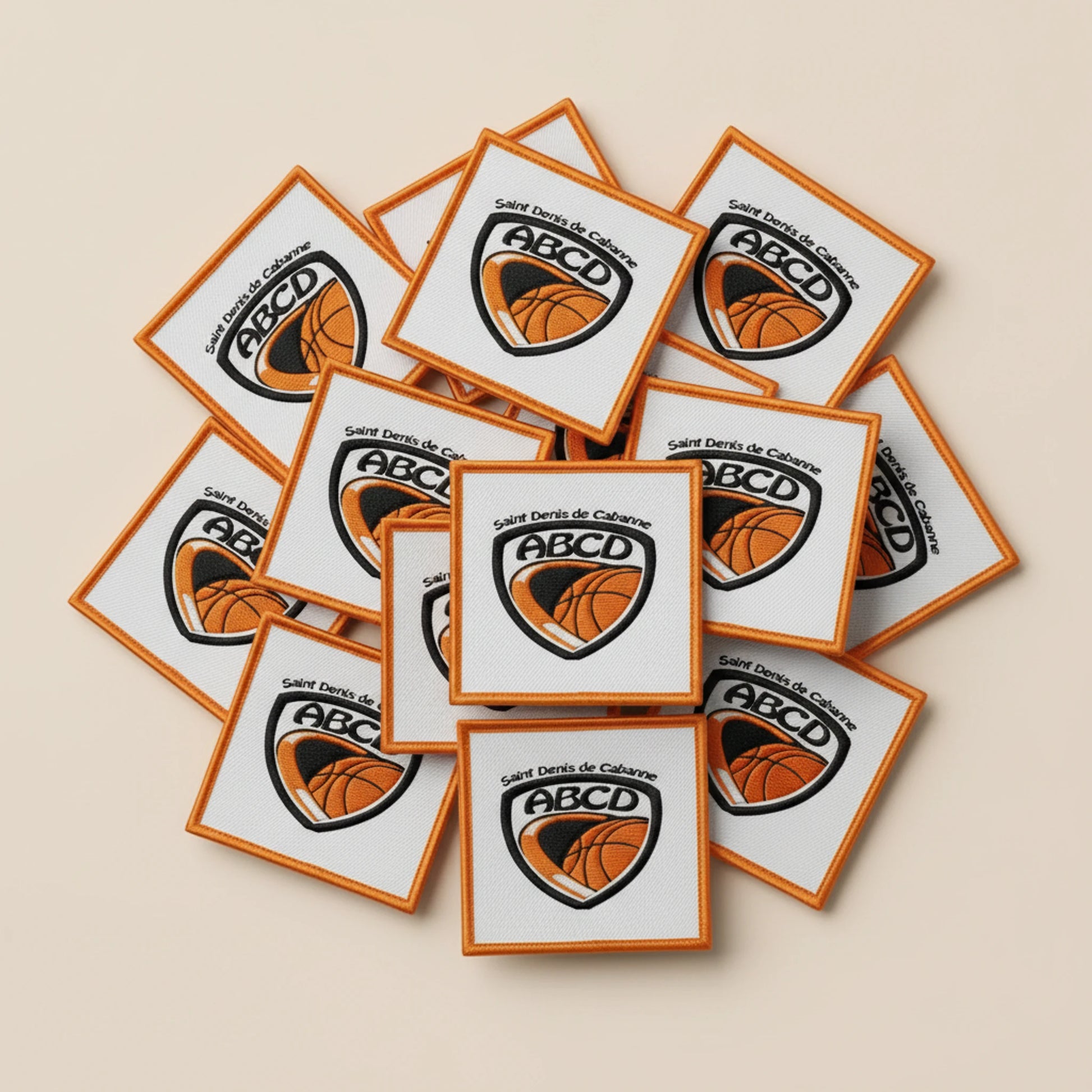 Collection patchs brodés Basketball
