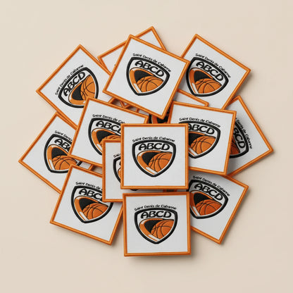 Collection patchs brodés Basketball