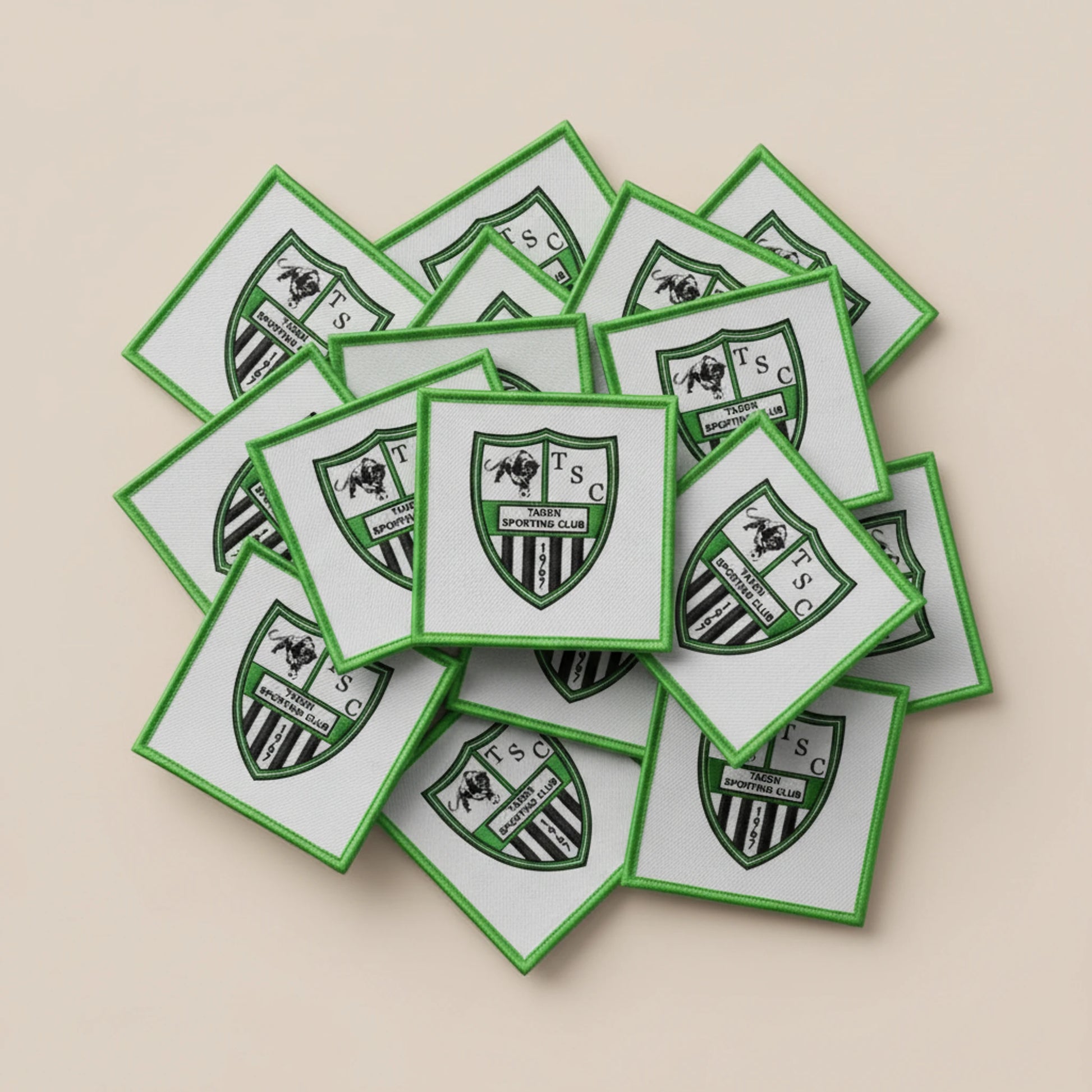 Dos velcro patch brodé PPATCH