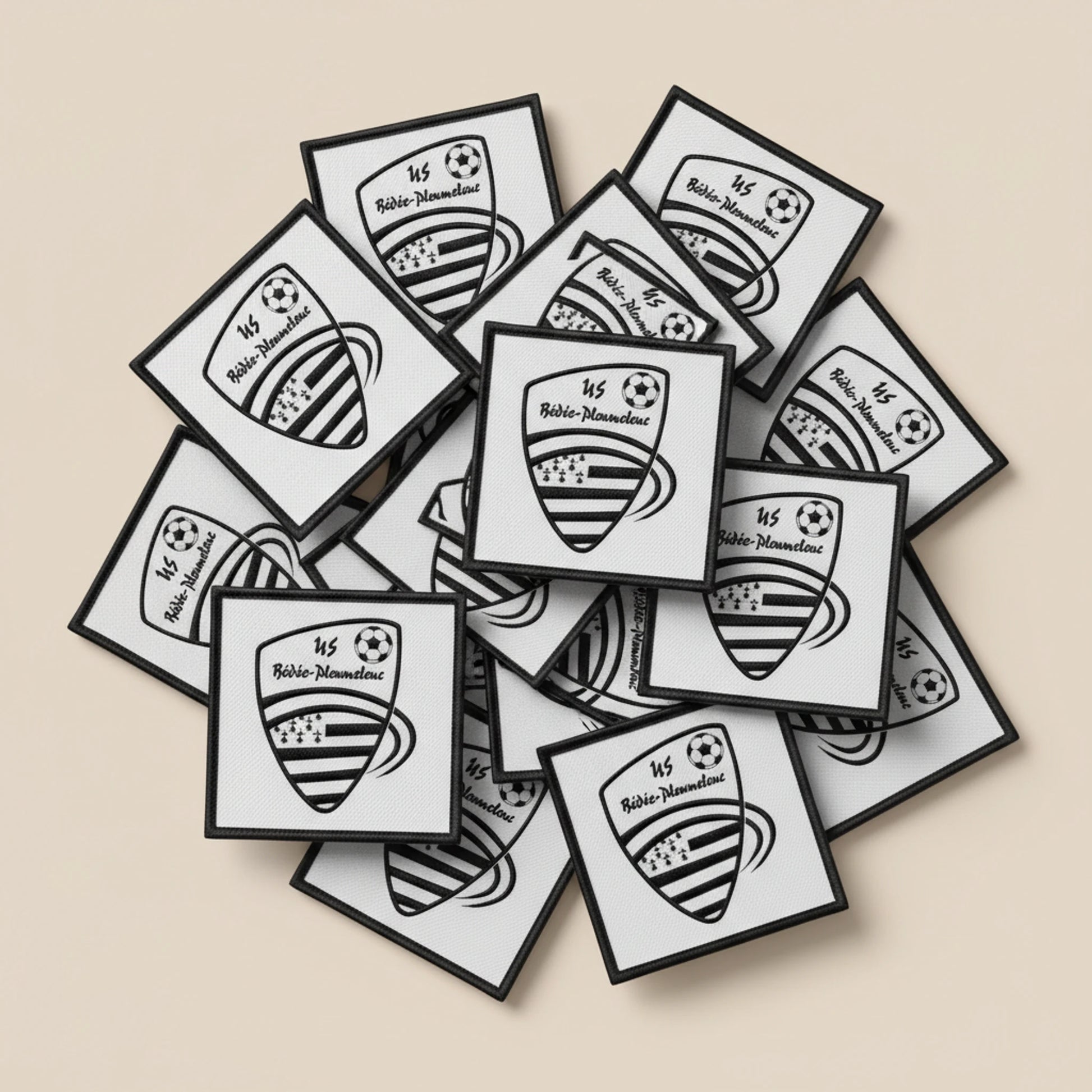 Dos velcro patch brodé PPATCH