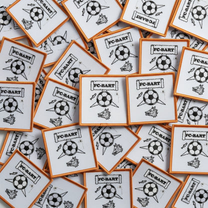 Dos velcro patch brodé PPATCH