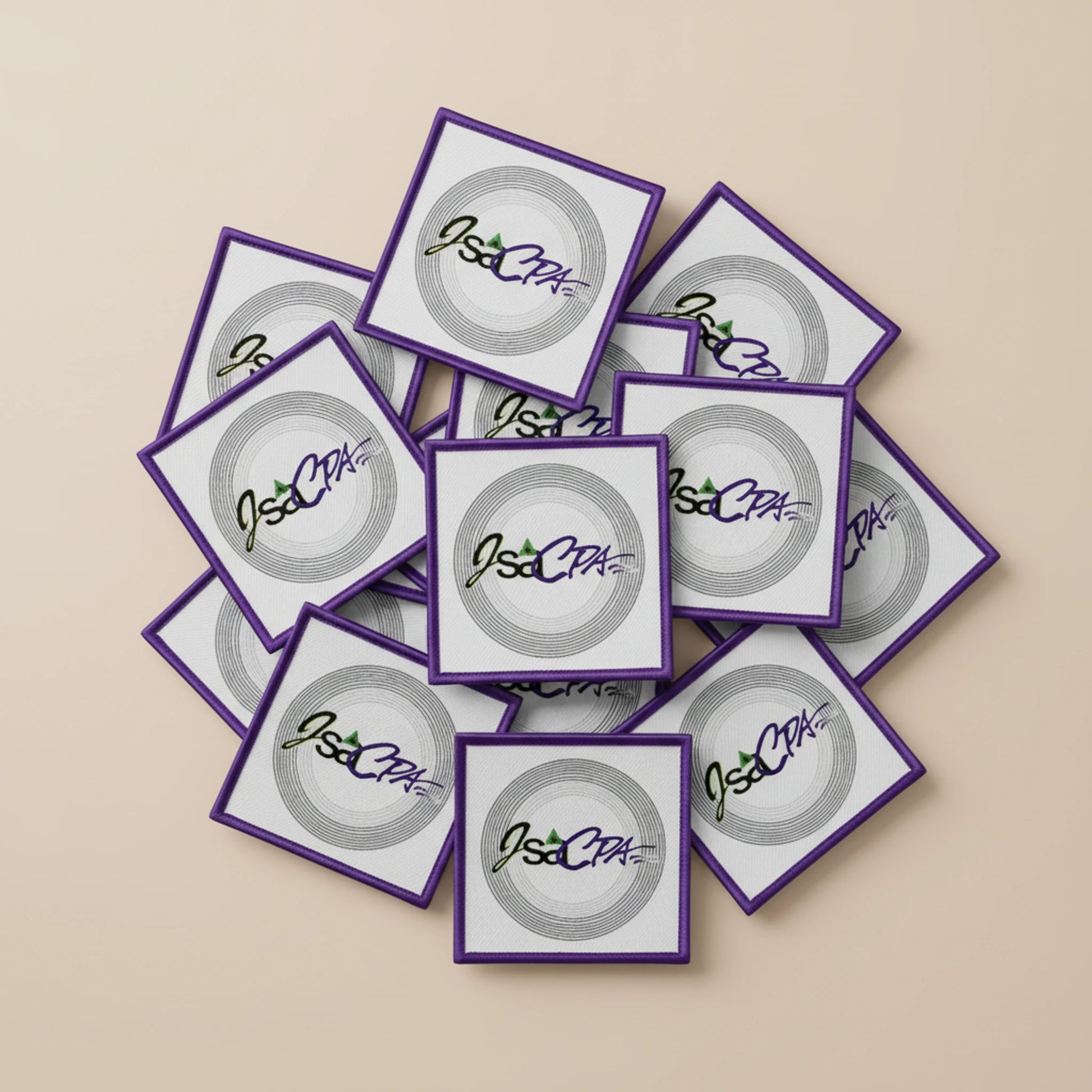 Dos velcro patch brodé PPATCH