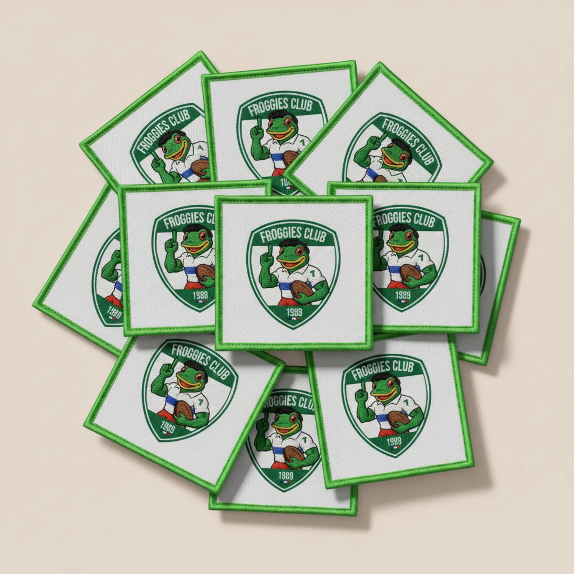 Dos velcro patch brodé PPATCH