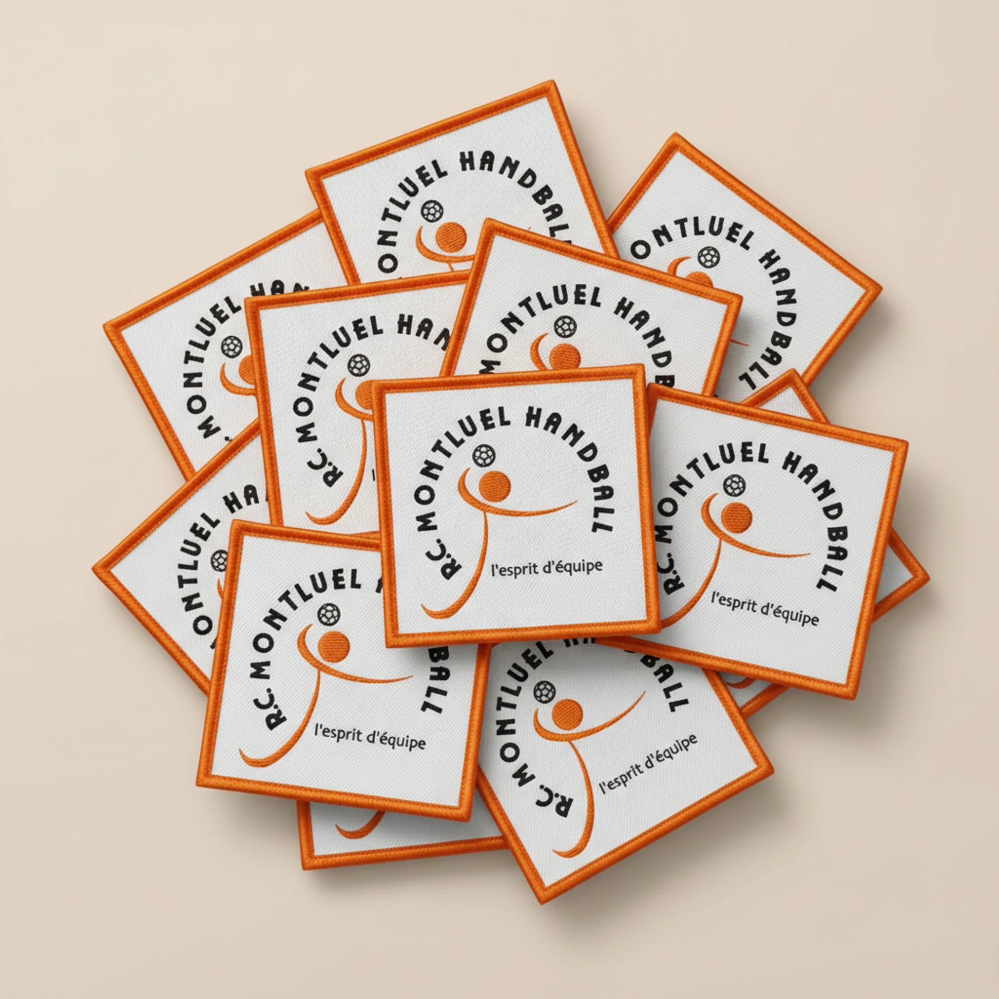 Montluel Racing Club Handball - Dos velcro