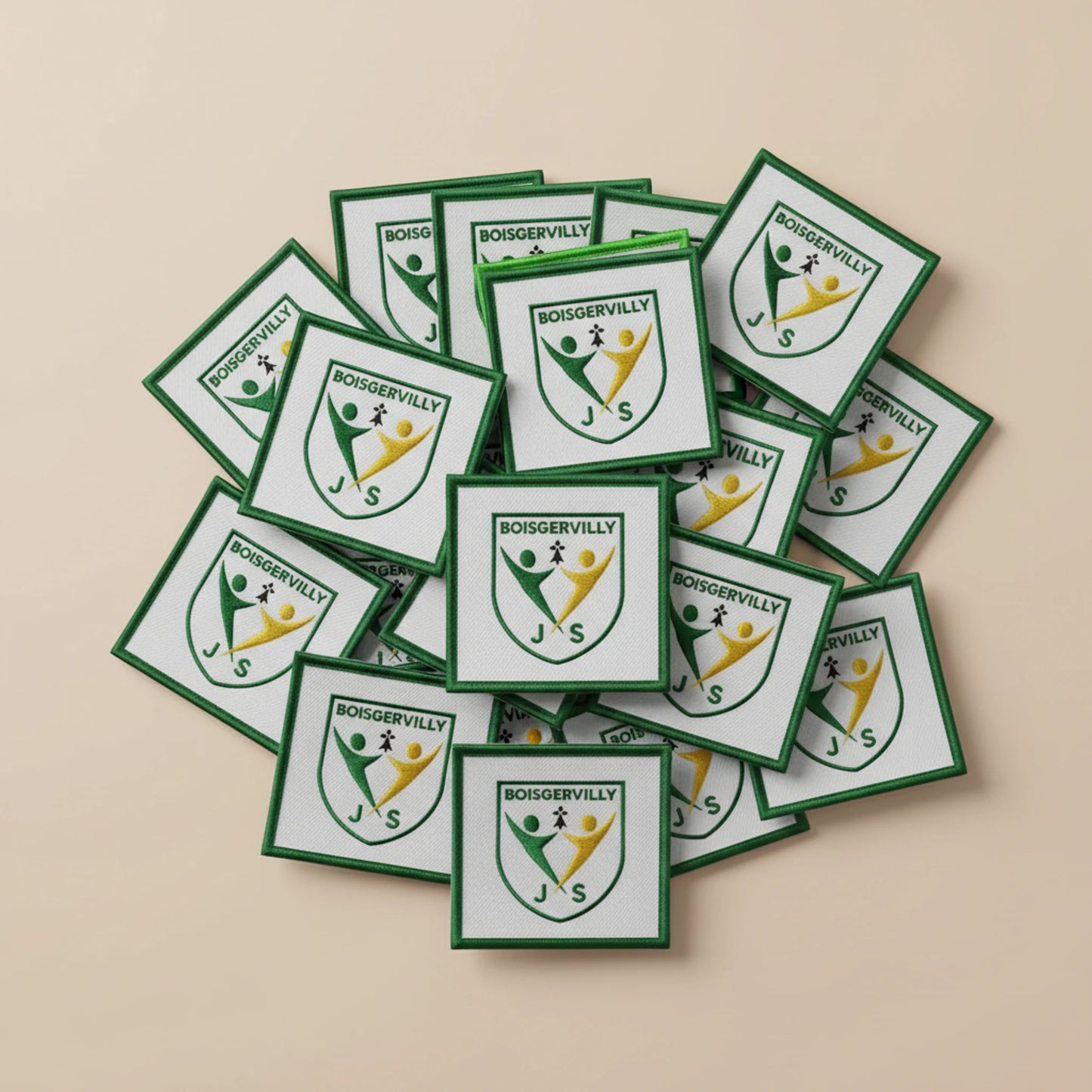 Dos velcro patch brodé PPATCH