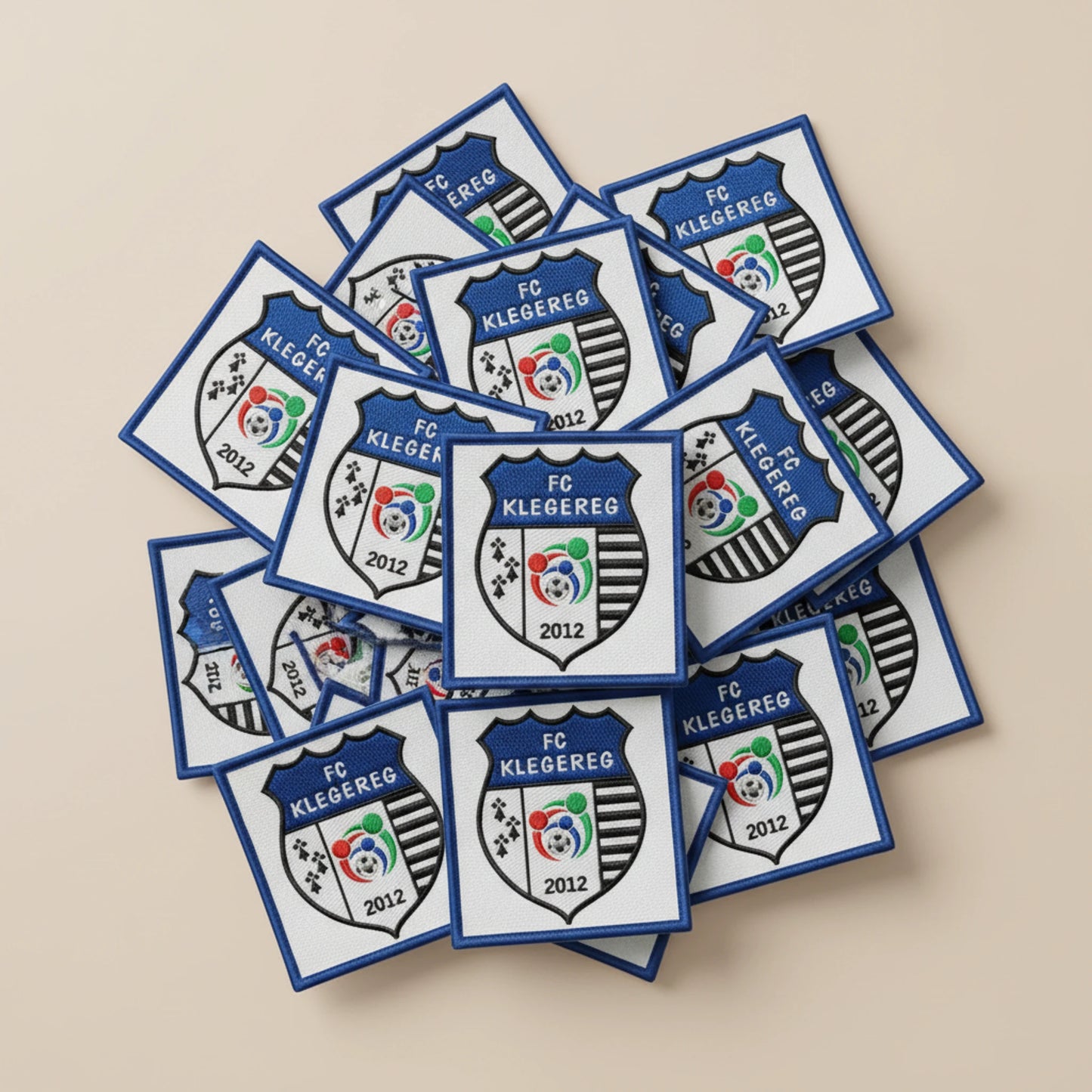 Dos velcro patch brodé PPATCH
